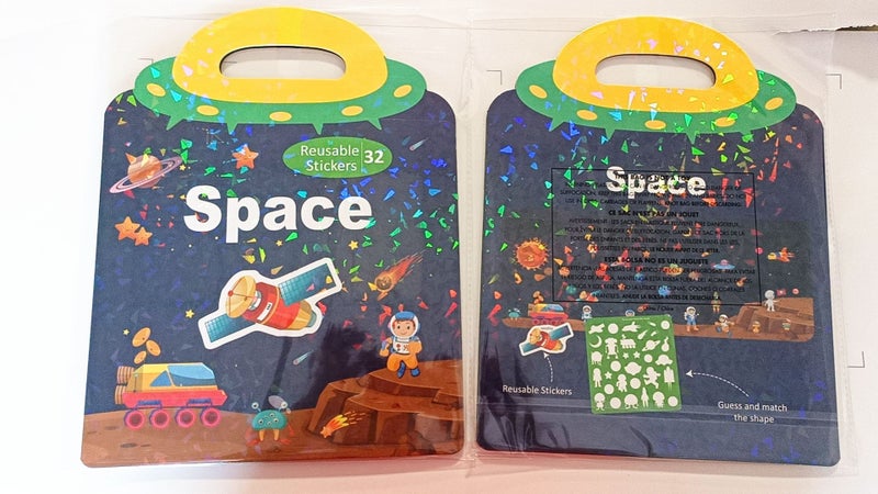 Children'S Magnetic Puzzle Stickers Cognitive Enlightenment Early Education Puzzle Paste Portable Three-Dimensional Puzzle Toys - Image 1